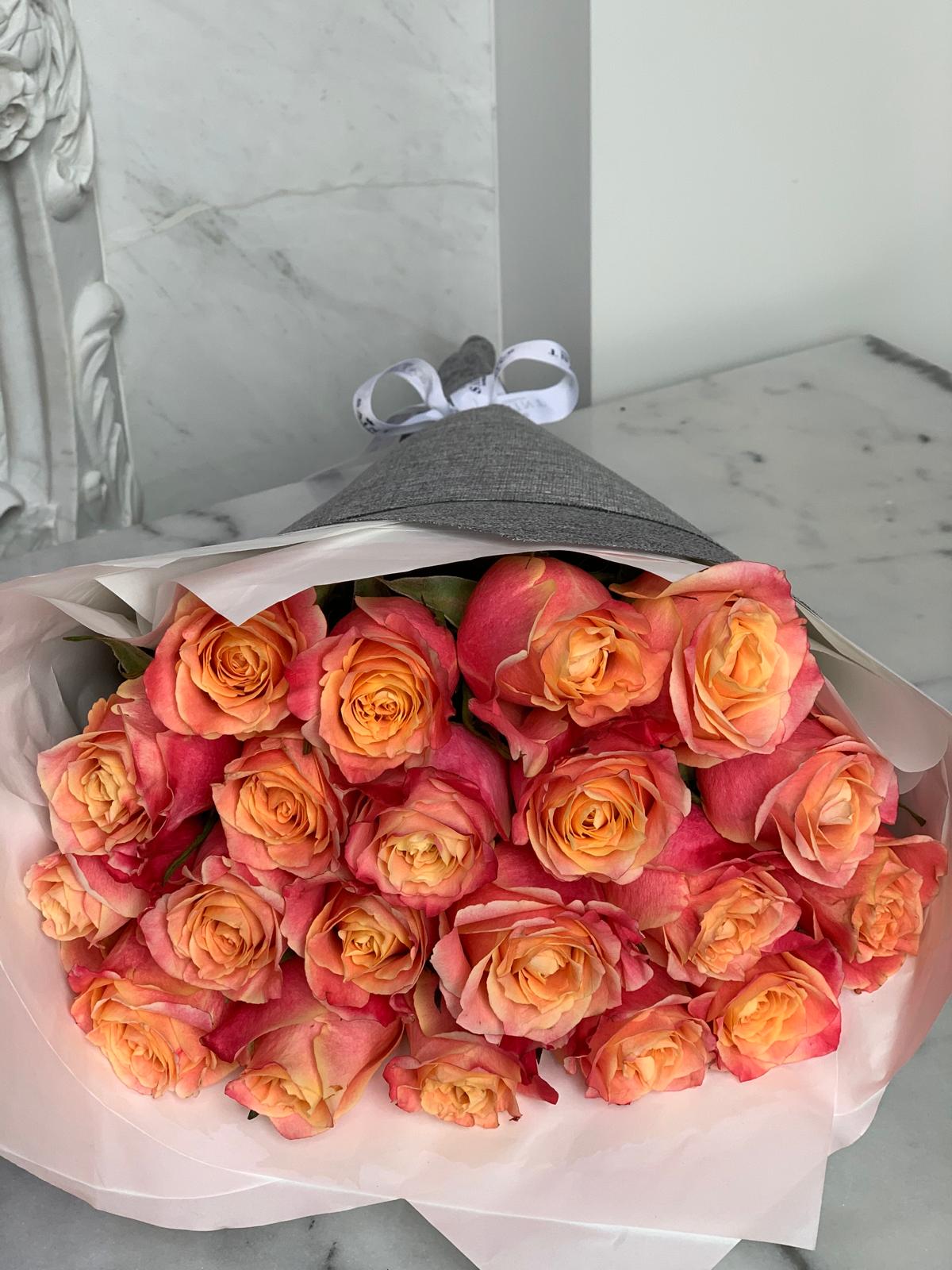 Elegance Wrapped Roses