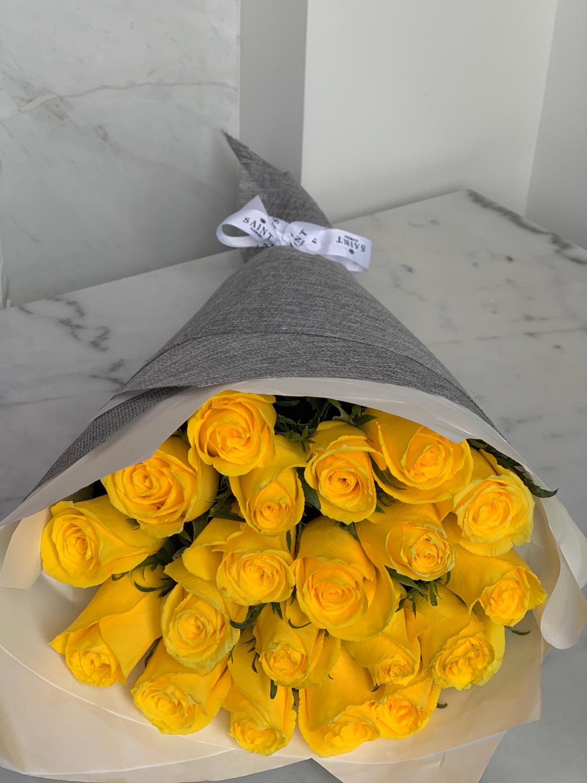 Elegance Wrapped Roses