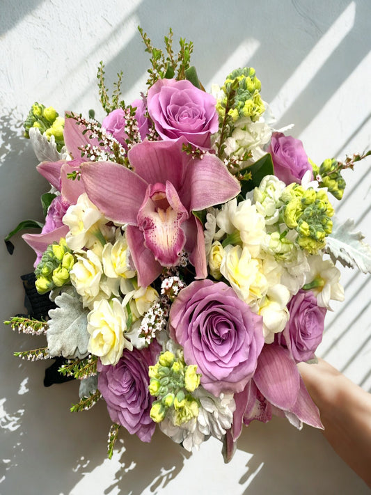 Pink Hand Held Posy